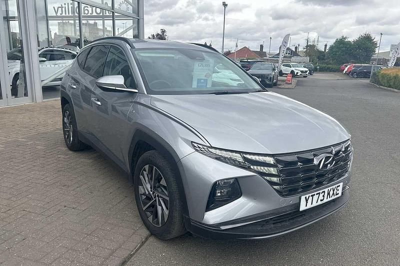 Silver Used 2023 Hyundai Tucson Premium SUV | £21,991 (Fair price) - Image 1/4