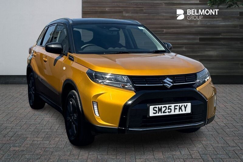 Yellow New 2025 Suzuki Vitara SUV | £26,995 (A bit pricey) - Image 1/2