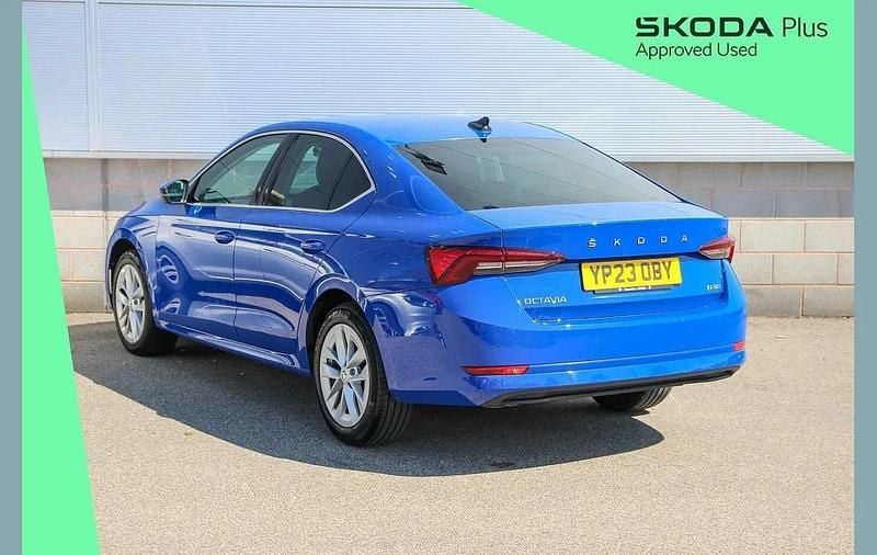 Used Skoda Octavia SE L 150 HP (110 kW) 2023 Blue Hatchback