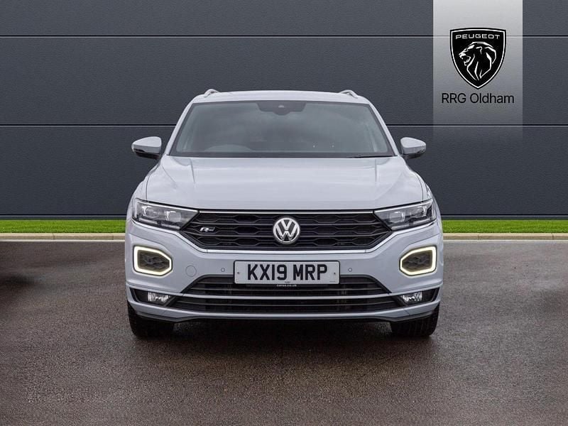 Grey Used 2019 VW T-Roc R-line SUV | £17,995 (Good price) - Image 1/4