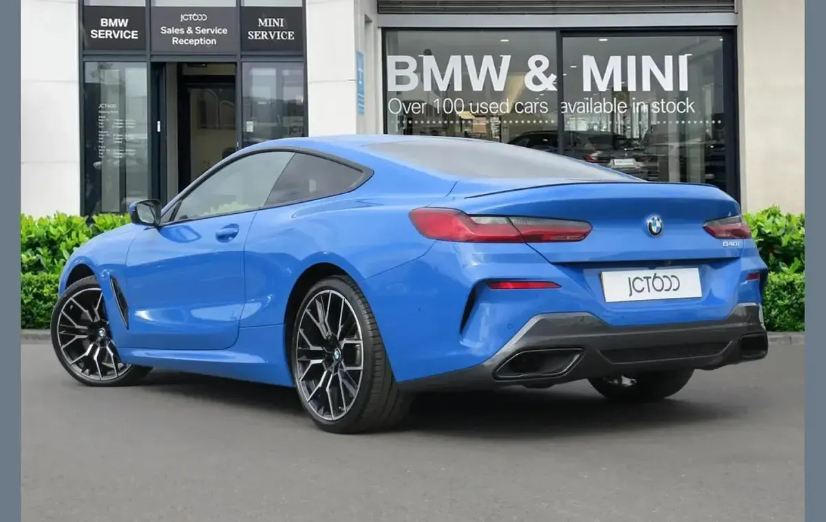 Used BMW 840 M Sport 328 HP (241 kW) 2023 Blue Coupe