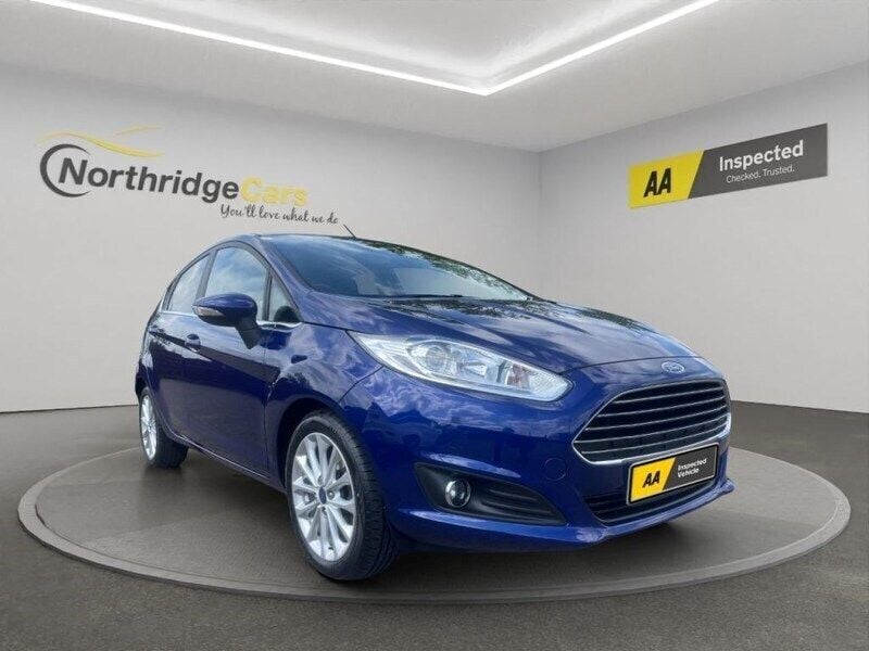 Blue Used 2017 Ford Fiesta Titanium X Hatchback | £9,599 (Fair price) - Image 1/4