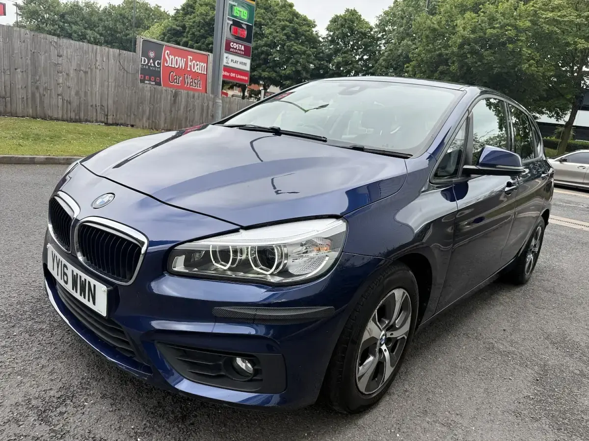 Used BMW 218 Active Tourer 2016 Blue MPV