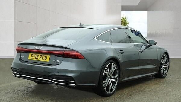 Usado Audi A7 Sportback S-Line 2019 Gris Utilitario