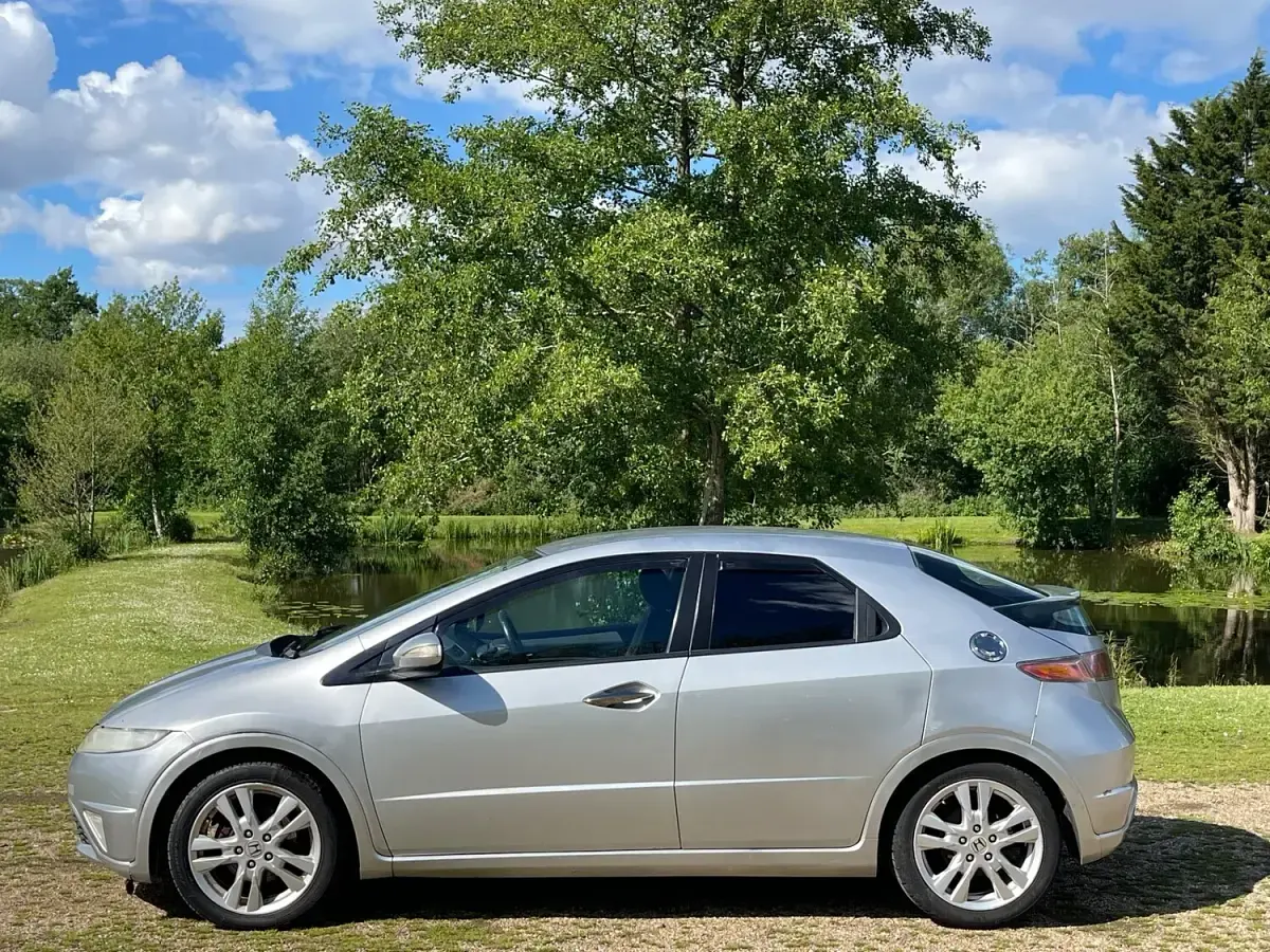 Used Honda Civic SI 2009 Silver Hatchback