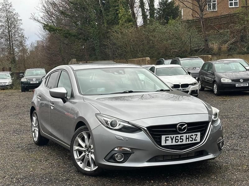 Silver Used 2015 Mazda 3 Inclusive Hatchback | £3,750 (Fair price) - Image 1/4