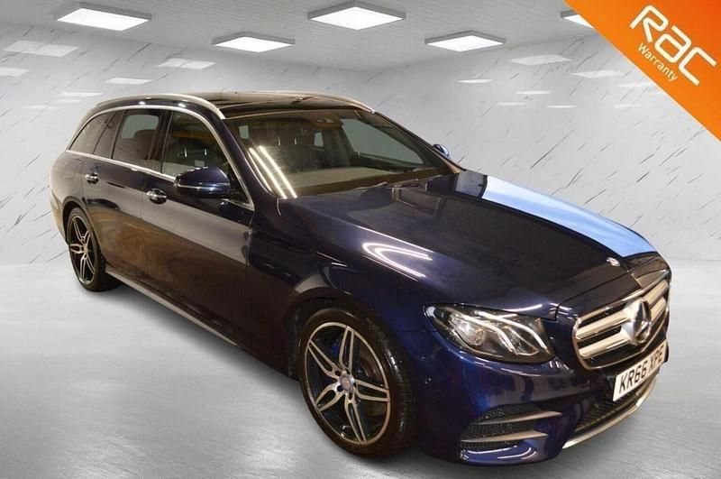 Blue Used 2016 Mercedes E220 AMG line Estate | £14,490 (Fair price) - Image 1/4
