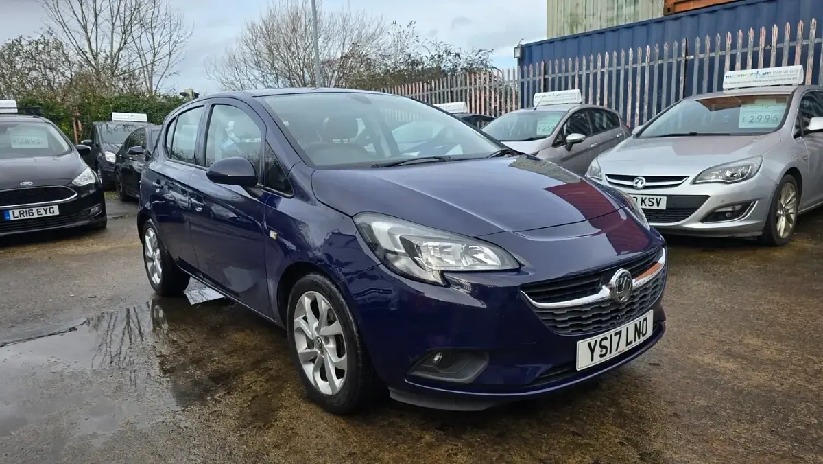 Used Vauxhall Corsa 2017 Blue Hatchback