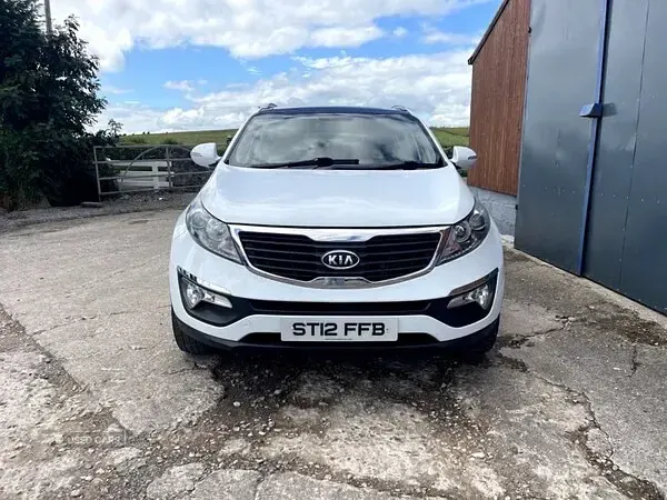 Used Kia Sportage 114 HP (83 kW) 2012 White SUV