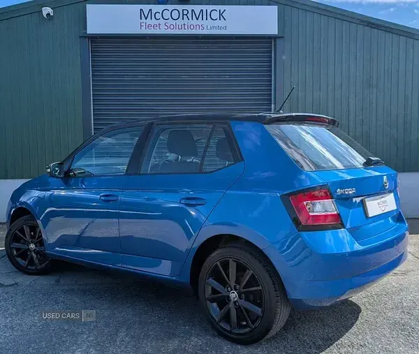 Used Skoda Fabia Colour Edition 2018 Blue Hatchback
