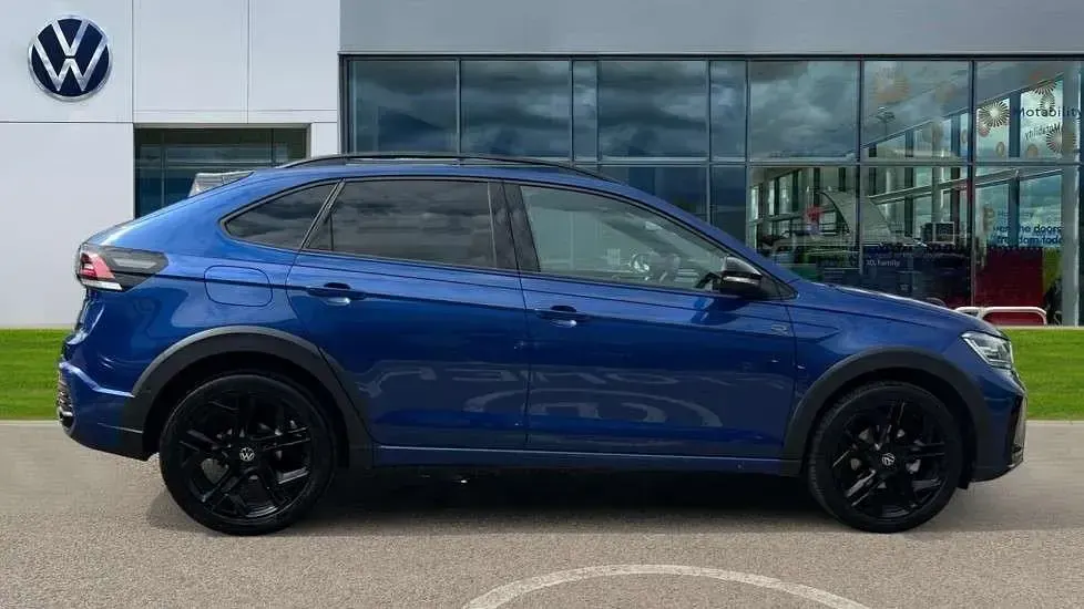 Used VW Taigo Black Edition 115 HP (84 kW) 2025 Reef blue metallic black SUV