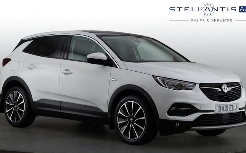White Used 2021 Vauxhall Grandland X Elite SUV | £12,262 (Good price) - Image 1/4