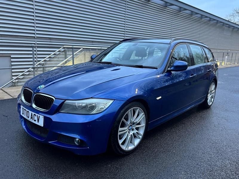 Blue Used 2010 BMW 320 M Sport Estate | £4,350 (Fair price) - Image 1/4