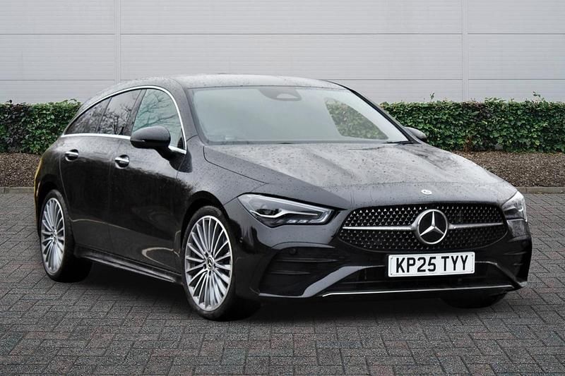 Used Mercedes CLA200 AMG Line Premium 163 HP (119 kW) 2025 Black Estate