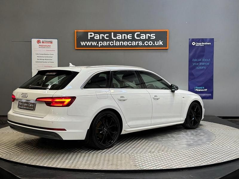 Used Audi A4 S-Line 150 HP (110 kW) 2017 White Estate