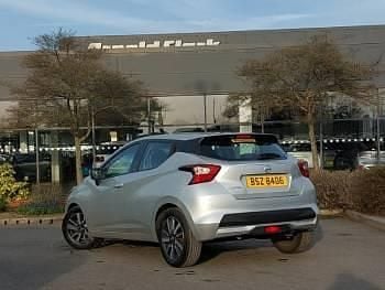 Used Nissan Micra Acenta 90 HP (66 kW) 2018 Silver Hatchback