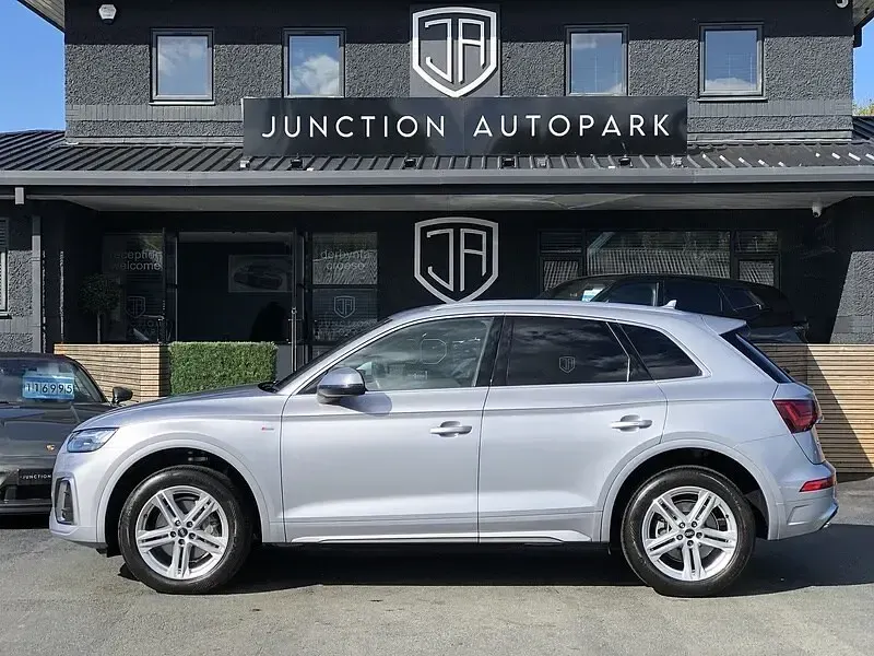 Used Audi Q5 S-Line 204 HP (150 kW) 2021 Silver SUV