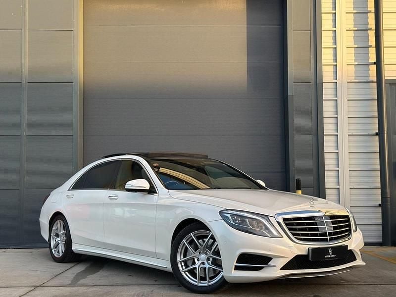 Used Mercedes S350 AMG line 2016 White Sedan