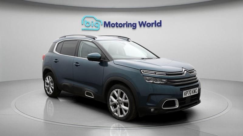 Used Citroën C5 Aircross Shine 129 HP (94 kW) 2021 Blue SUV