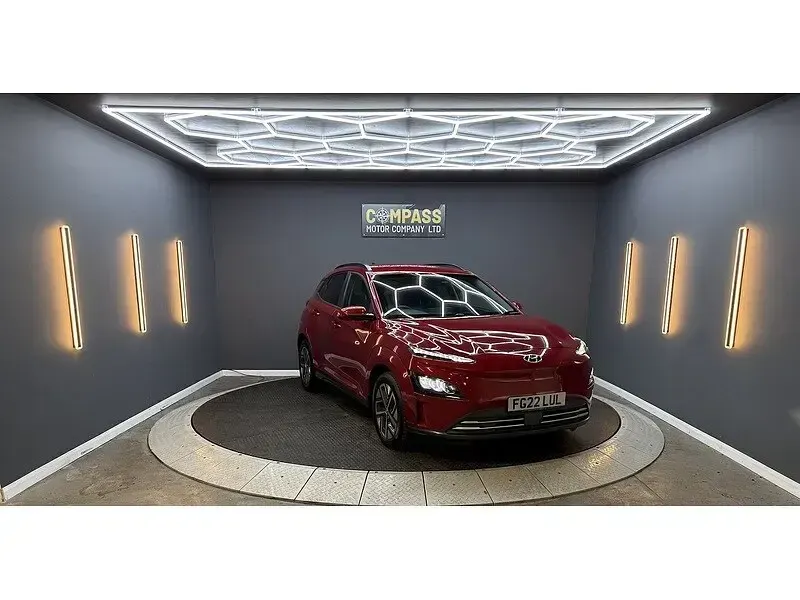 Used Hyundai Kona Premium 63 kW (87 HP) 2022 Pulse red SUV