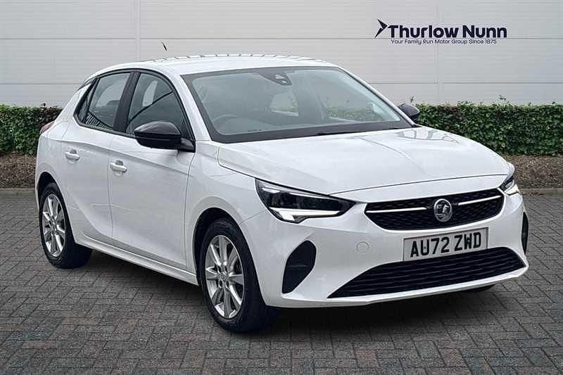 Jade white Used 2022 Vauxhall Corsa Design Edition Hatchback | £10,749 (Good price) - Image 1/4