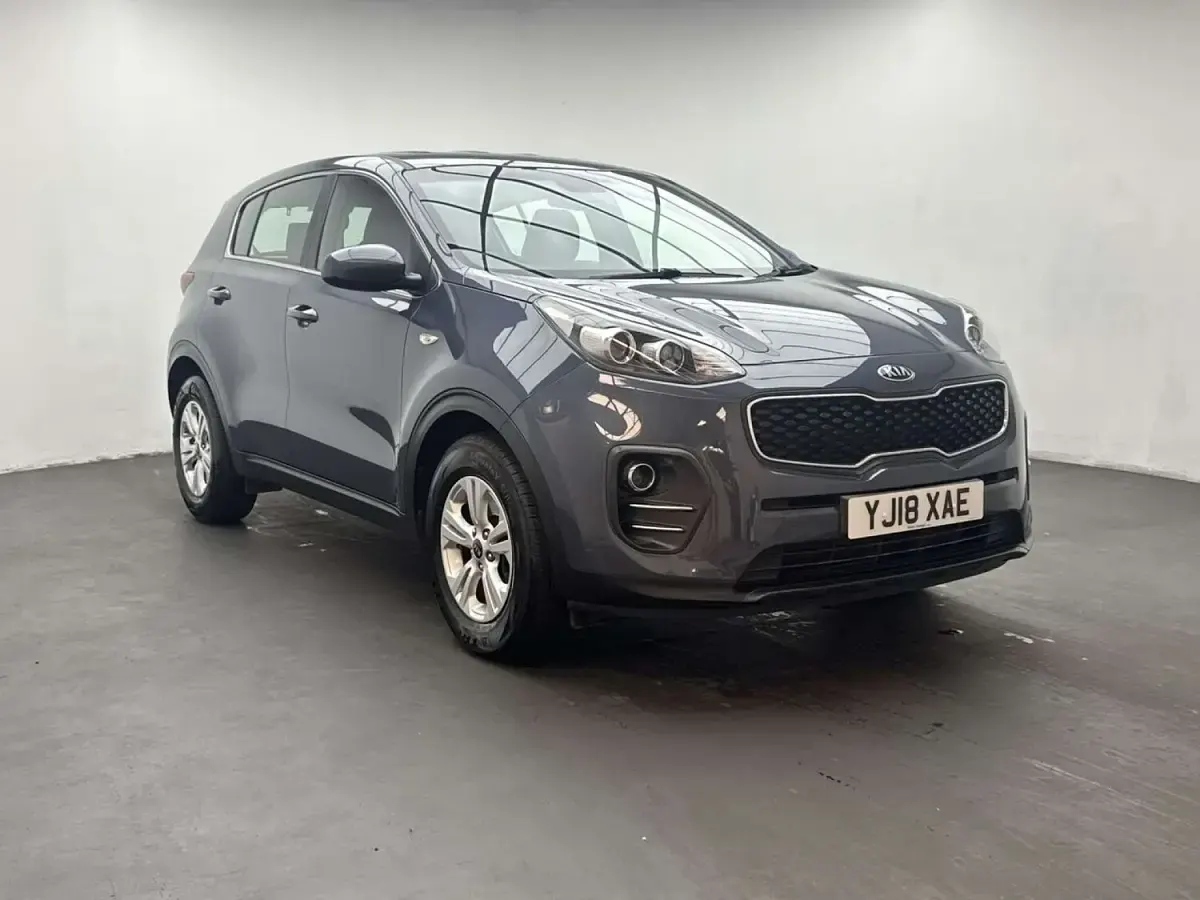 Used Kia Sportage 115 HP (84 kW) 2018 Blue SUV