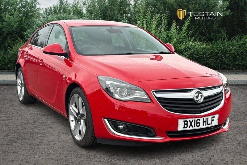 Red Used 2016 Vauxhall Insignia SRi Hatchback | £7,799 (Fair price) - Image 1/4