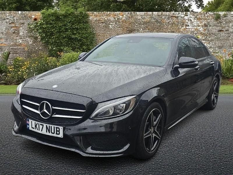 Used Mercedes C250 AMG Line Premium Plus 204 HP (150 kW) 2017 Black Sedan