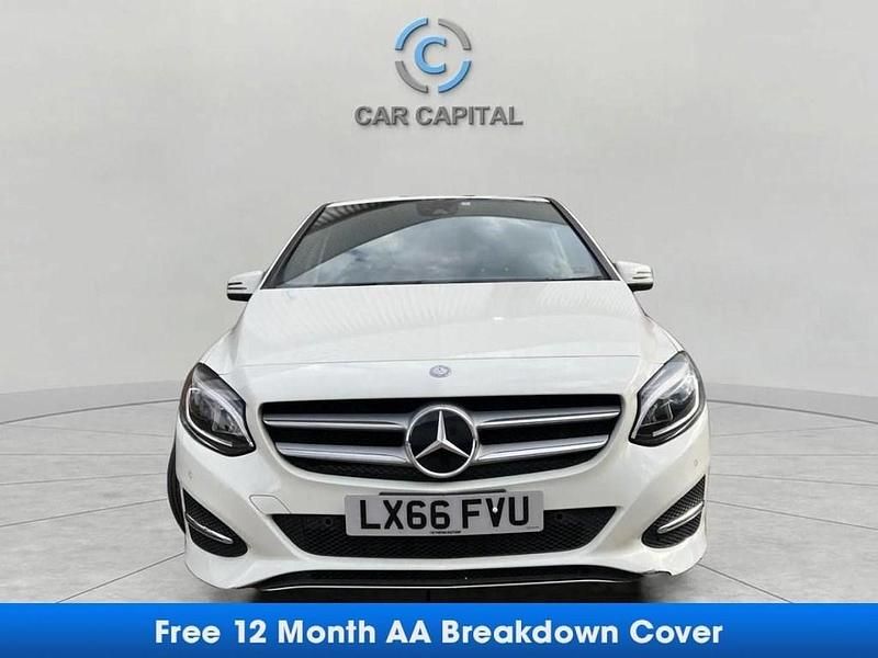Used Mercedes B180 122 HP (89 kW) 2016 White MPV