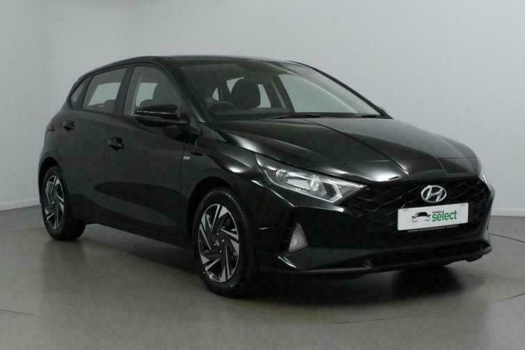 Black Used 2022 Hyundai i20 SE Hatchback | £13,390 (Fair price) - Image 1/4