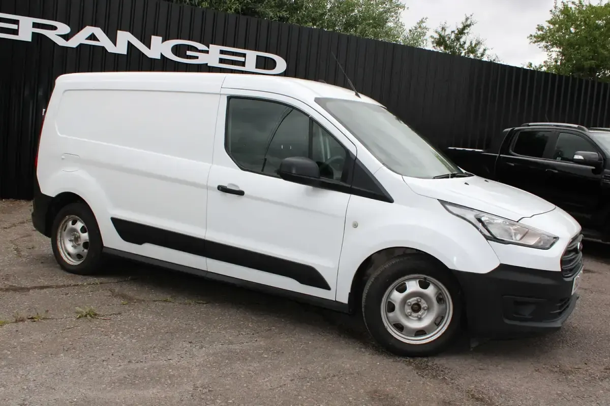 Used Ford Transit 100 HP (73 kW) 2021 White Van