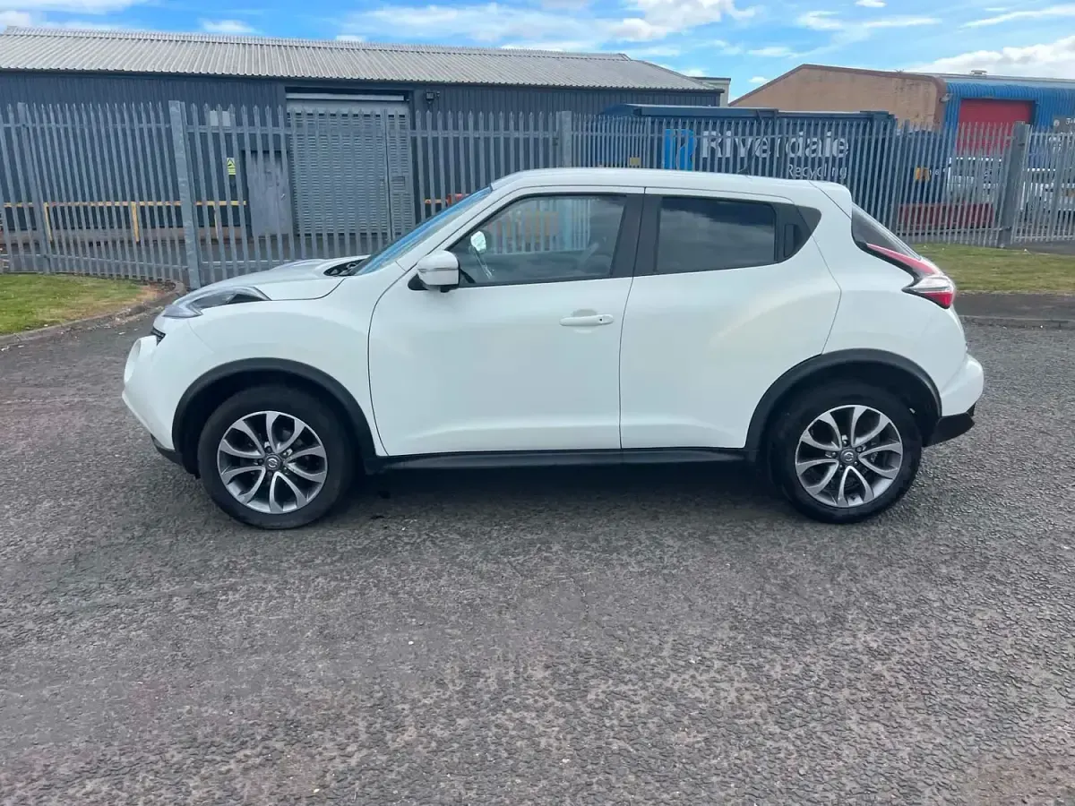 Used Nissan Juke Tekna 110 HP (80 kW) 2017 White SUV