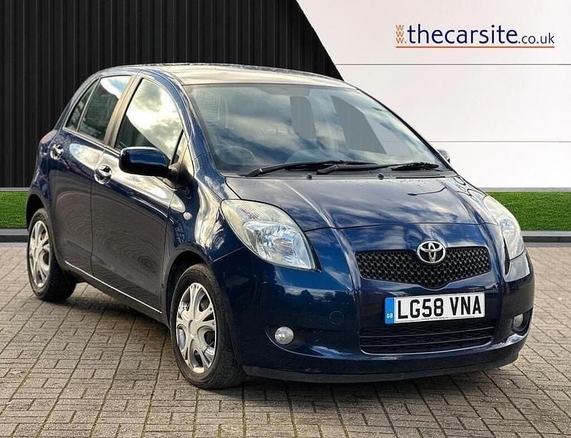 Blue Used 2008 Toyota Yaris T3 Hatchback | £3,995 (Fair price) - Image 1/4