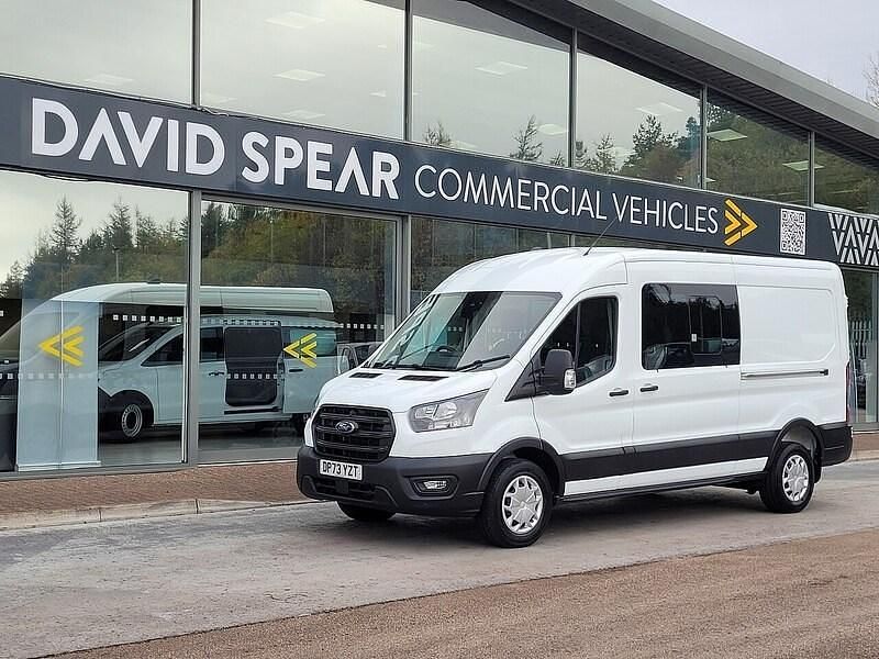 Used Ford Transit Trend 130 HP (95 kW) 2024 White Van