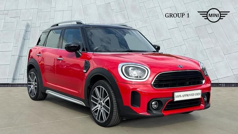 Red Used 2022 Mini Cooper Countryman Exclusive SUV | £24,895 (A bit pricey) - Image 1/4