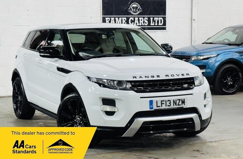 Used Land Rover Range Rover evoque Dynamic 190 HP (139 kW) 2013 White SUV