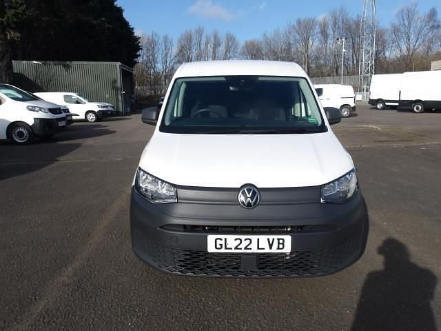Used VW Caddy 102 HP (75 kW) 2022 White MPV