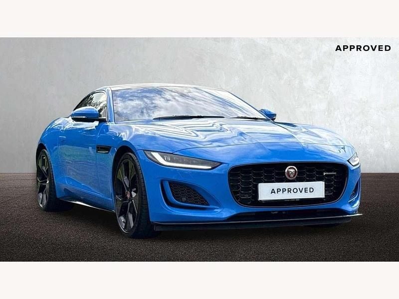 Blue Used 2021 Jaguar F-Type Coupe | £40,395 (A bit pricey) - Image 1/4