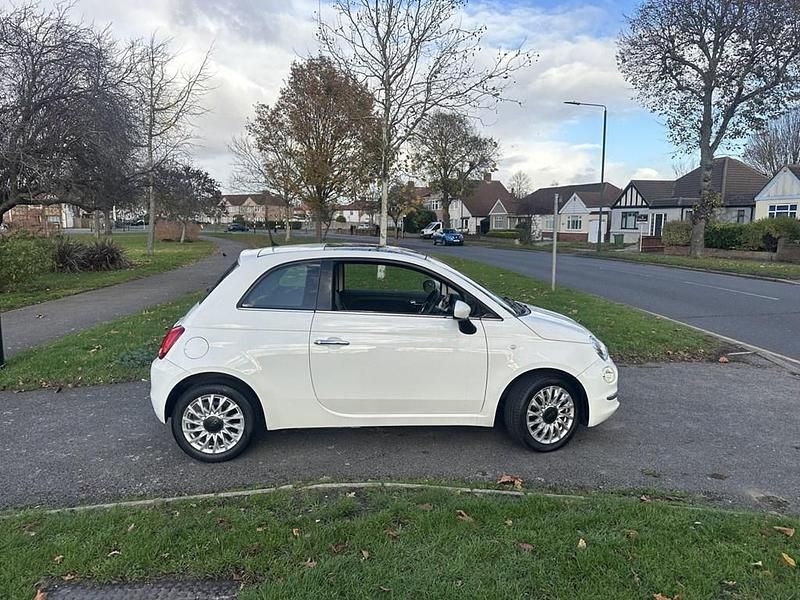 Used Fiat 500 Lounge 69 HP (50 kW) 2016 White Hatchback