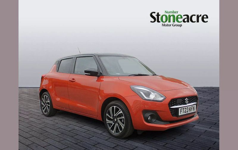 Orange Used 2023 Suzuki Swift SZ5 Hatchback | £16,795 (Fair price) - Image 1/4