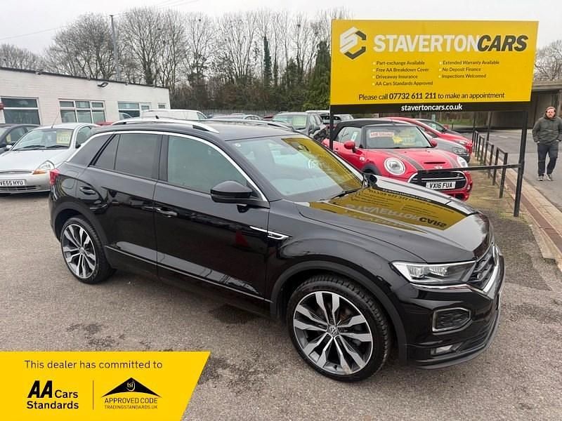 Black Used 2018 VW T-Roc R-line SUV | £14,995 (Fair price) - Image 1/2