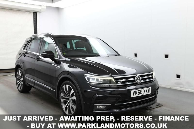 Used VW Tiguan R-line 2018 Black SUV