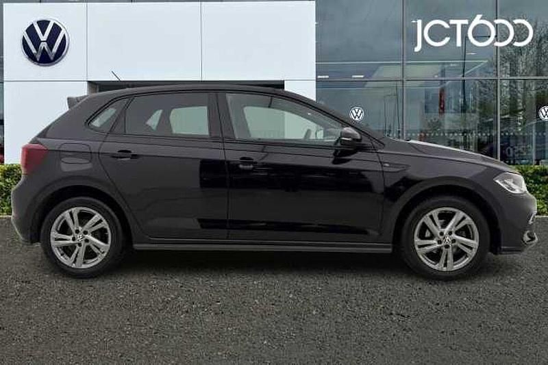 Used VW Polo R-line 95 HP (69 kW) 2023 Black Hatchback