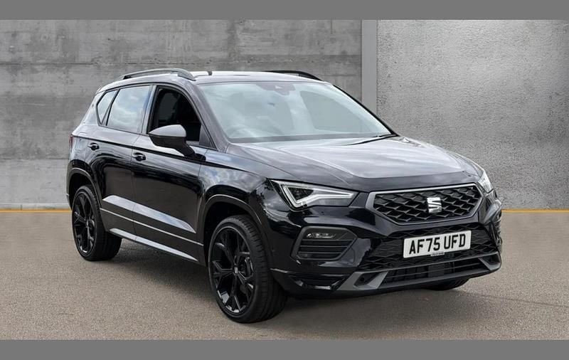 Black New 2025 Seat Ateca Black Edition SUV | £29,690 (Expensive) - Image 1/4