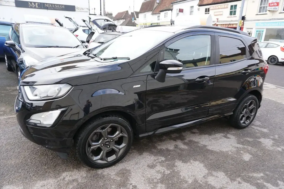 Used Ford Ecosport ST-Line 125 HP (91 kW) 2020 Black SUV