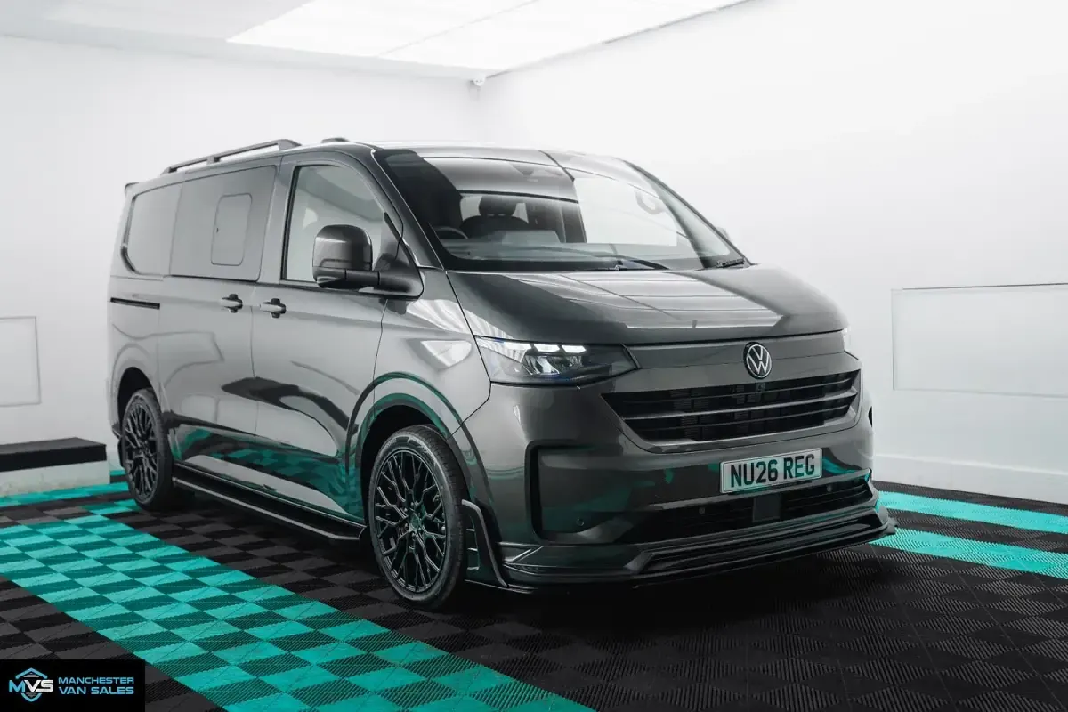 New VW T7 Sportline 150 HP (110 kW) 2026 Grey Van