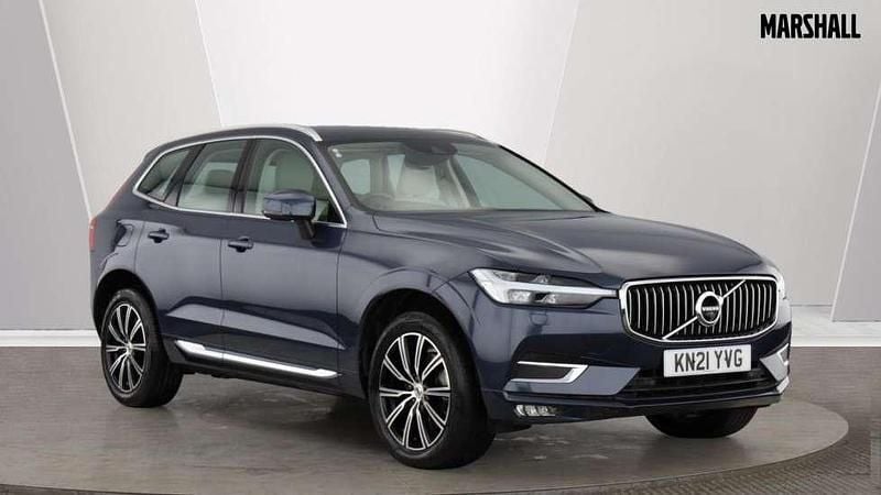 Metallic denim blue Used 2021 Volvo XC60 Inscription SUV | £29,494 (Good price) - Image 1/4