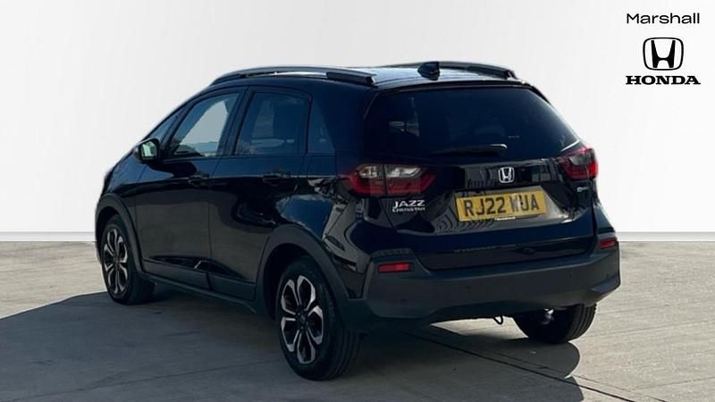 Used Honda Jazz Hybrid 109 HP (80 kW) 2022 Black Hatchback