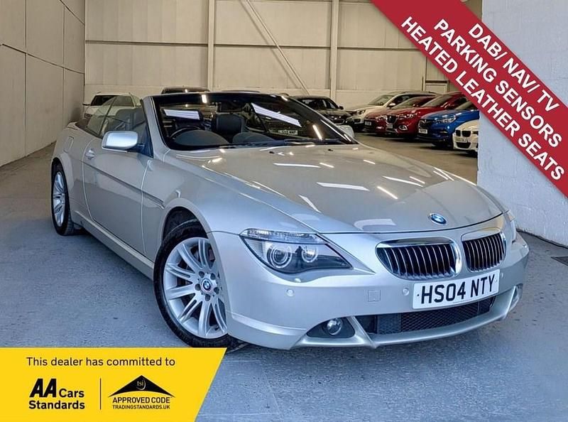 Used BMW 645 Cabriolet Comfort Edition 2004 Silver Cabriolet