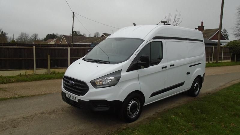Used Ford Transit Custom 130 HP (95 kW) 2018 White Van